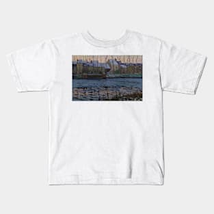 Moret, Winter by Maurice Cullen Kids T-Shirt